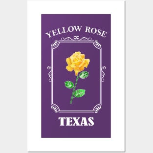 Yellow Rose of Texas Posters and Art